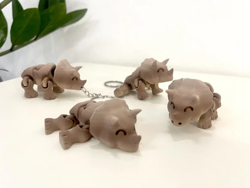Triceratops FLEXI khớp nối (Articulated Triceratops FLEXI) - Image 3