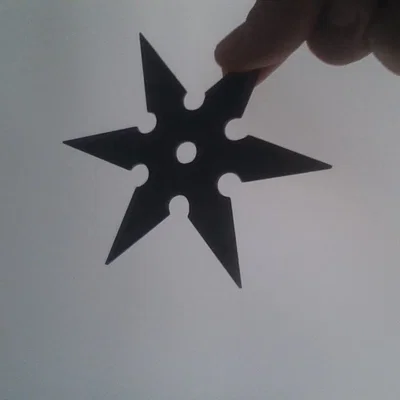 Mô hình phi tiêu Ninja Star in 3D - Đồ chơi trang trí cực chất