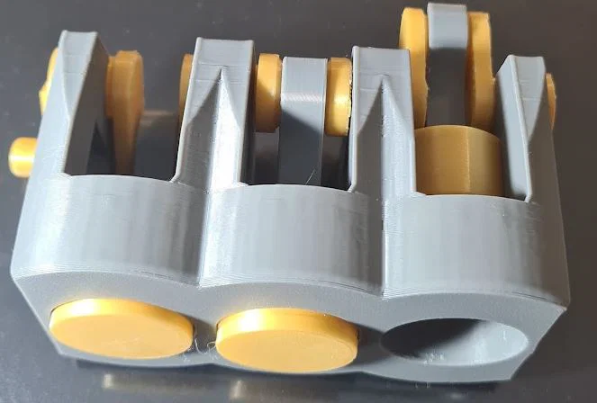 Mô hình khối động cơ 3 xi-lanh với piston chuyển động lắp ráp dễ dàng - Image 2