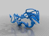 Mô hình 3D Pokemon Rayquaza Mega Evolution cực chất - Image 1