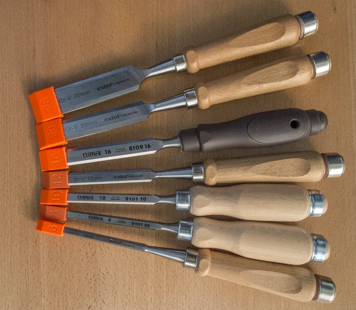 Bộ nắp bảo vệ lưỡi đục gỗ (Chisel protection) cho thợ mộc chuyên nghiệp - Image 1