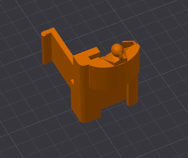 Đế giữ xích dẫn cáp cho máy in 3D Ender 3 V3 SE - Image 2