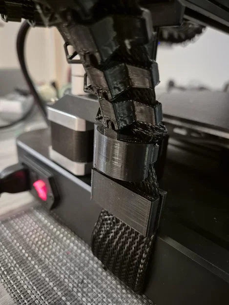 Bộ phụ kiện quản lý cáp và khay chứa cho Ender 3 v3 KE / SE - Image 2