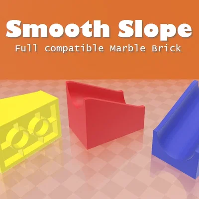 Smooth Slope - Tương thích Lego Duplo / Hubelino