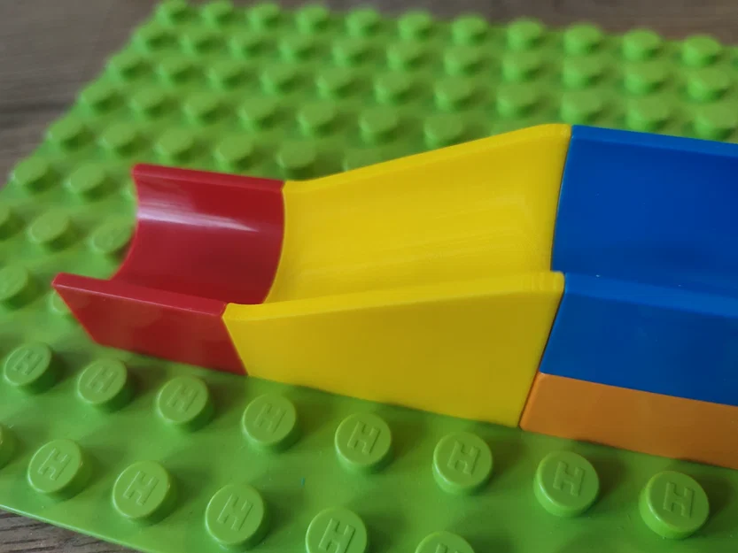 Smooth Slope - Tương thích Lego Duplo / Hubelino - Image 3