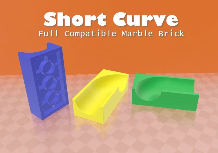 Khúc Cong Ngắn - Tương thích Lego Duplo / Hubelino - Image 1