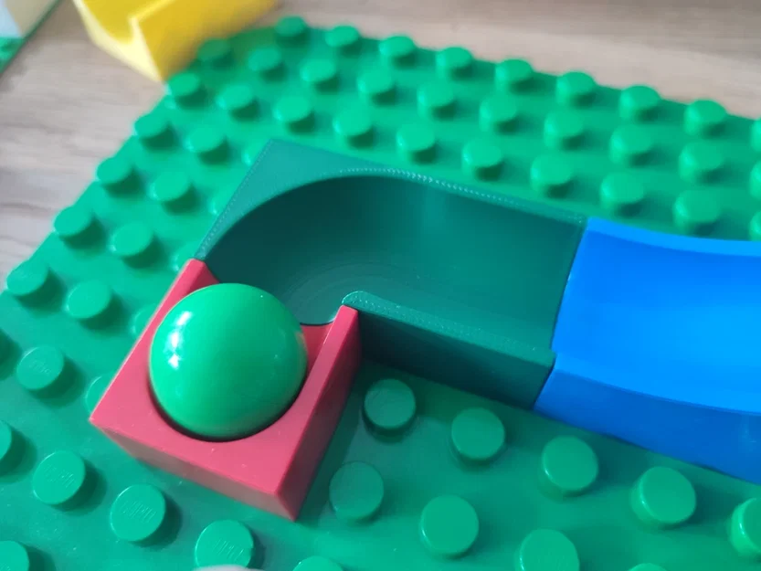 Khúc Cong Ngắn - Tương thích Lego Duplo / Hubelino - Image 2