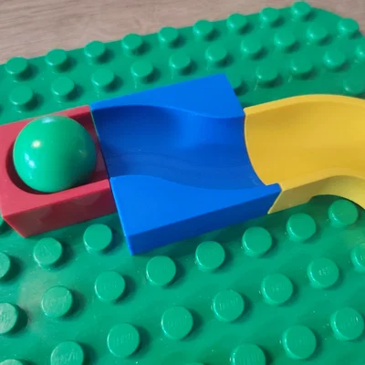 Doublecurve – Tương thích Lego Duplo / Hubelino