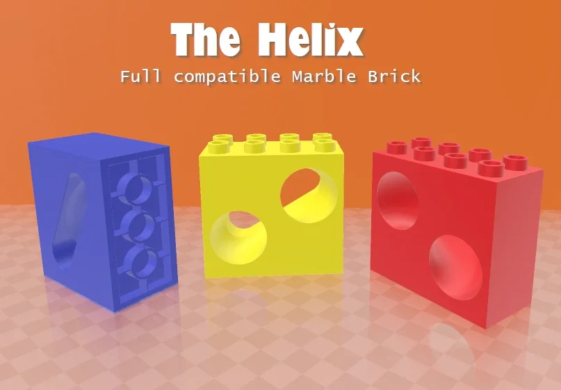 Helix – Tương thích Lego Duplo / Hubelino - Image 1