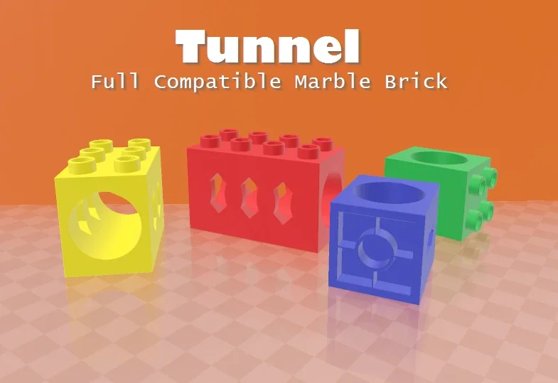 Hầm Tunnel tương thích Lego Duplo / Hubelino - Image 1