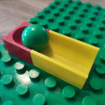 Đoạn thẳng (Straight) tương thích Lego Duplo / Hubelino