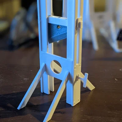 Bộ kit card máy chém mini DIY (mô hình Guillotine thu nhỏ)