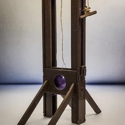 Bộ kit card guillotine mini DIY (đã tweak dung sai dễ lắp hơn)
