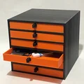 Hộp lưu trữ 6 ngăn in 3D - Giải pháp quản lý bàn làm việc gọn gàng - Thumbnail 3