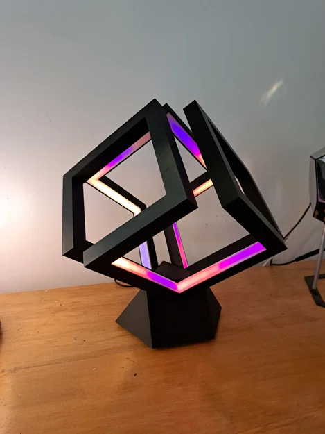 Đế hình học cho đèn Infinity Cube Light - Image 1