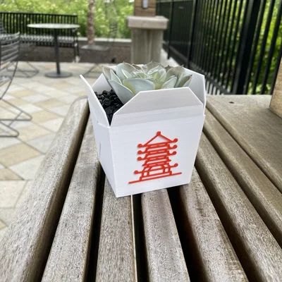 Hộp đồ ăn mang về kiểu Trung Quốc (Chinese Food Takeout Container)
