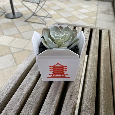 Hộp đồ ăn mang về kiểu Trung Quốc (Chinese Food Takeout Container)