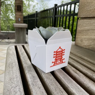 Hộp đồ ăn mang về kiểu Trung Quốc (Chinese Food Takeout Container)
