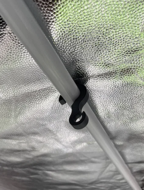Kẹp Treo Grow Tent cho Ống 16mm – hỗ trợ trellis tiện dụng - Image 2