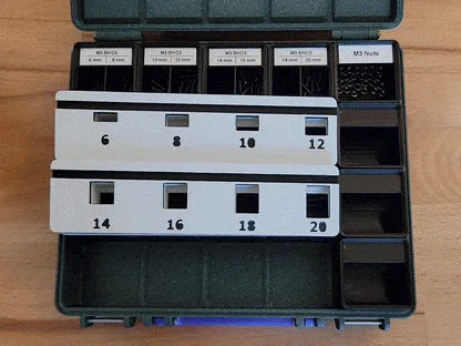 BYOB Gridfinity Screw Sorter - Tự chuẩn bị bin (Bring Your Own Bins) - Image 6