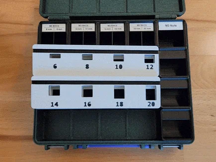 BYOB Gridfinity Screw Sorter - Tự chuẩn bị bin (Bring Your Own Bins) - Image 7