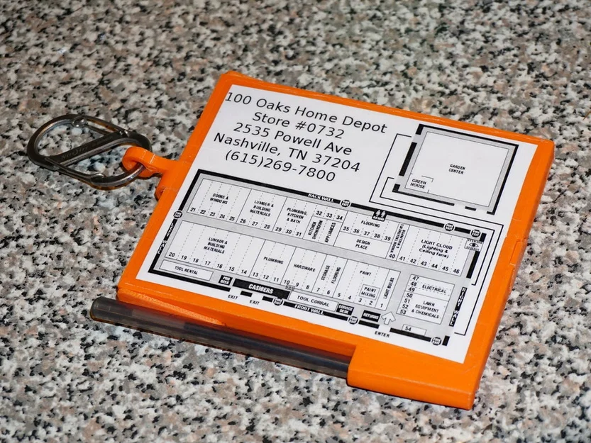 Giá đỡ sổ “Cut Ticket” Home Depot - Image 2