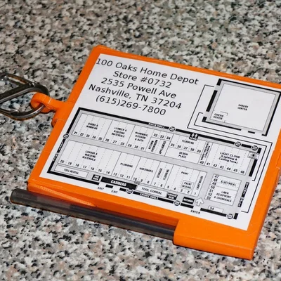 Giá đỡ sổ “Cut Ticket” Home Depot