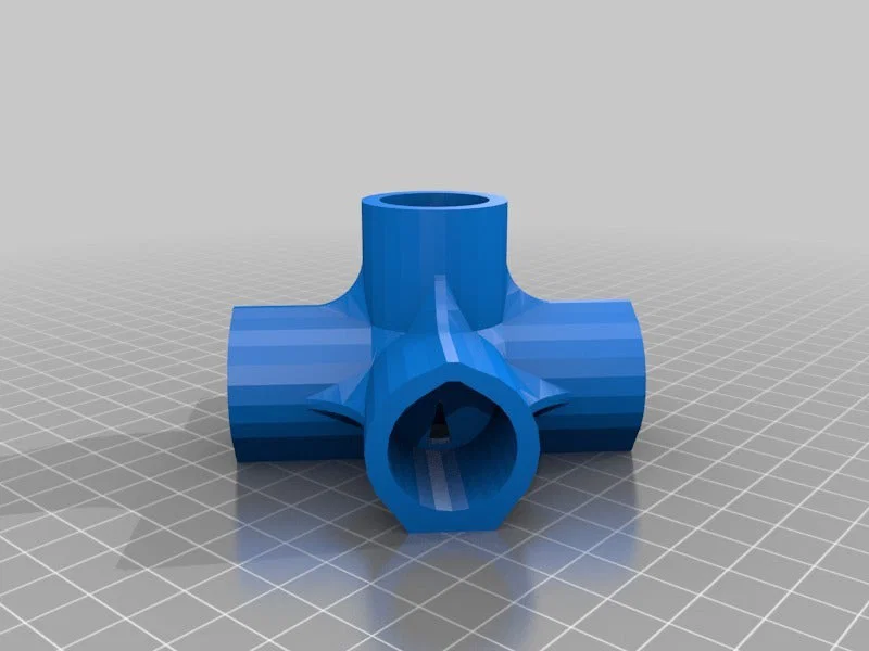 Cross 5 Hướng & 6 Hướng cho Ống PVC 1/2" #HalfInchPVCFittings (Update 2015-07-03) - Image 3