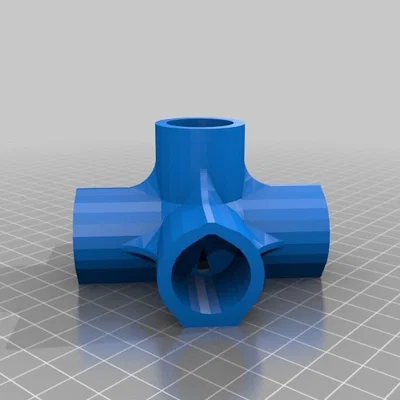 Cross 5 Hướng & 6 Hướng cho Ống PVC 1/2" #HalfInchPVCFittings (Update 2015-07-03)