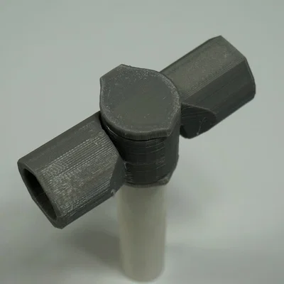 Khớp co 3 nhánh chỉnh góc, ống PVC 1/2" #HalfInchPVCFittings (UPDATE 2015-07-03)
