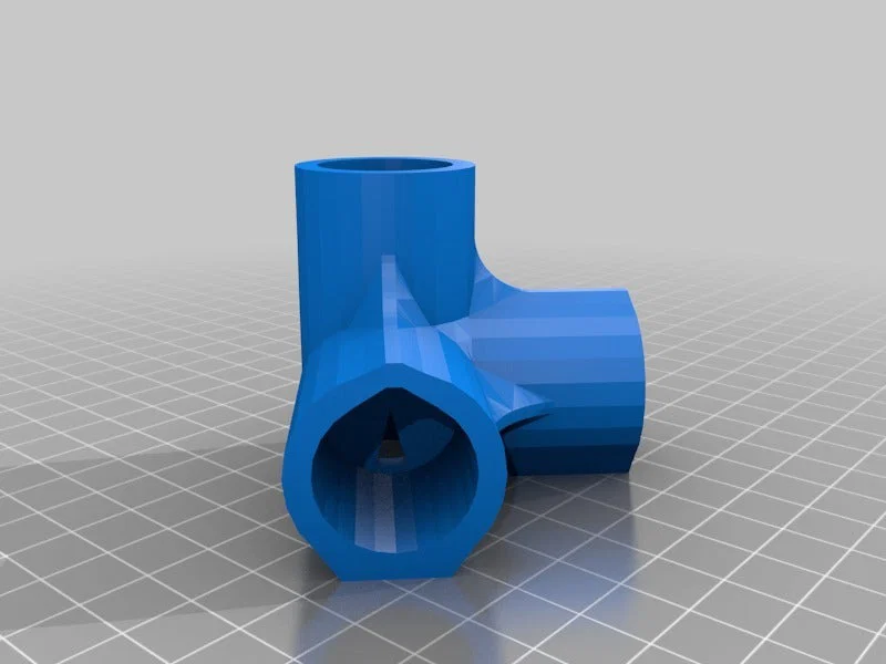 Khớp nối 4-Way Elbow ống PVC 1/2" #HalfInchPVCFittings (Update 2015-07-03) - Image 2