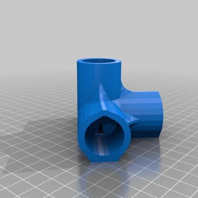 Tee 4 Nhánh & 5 Nhánh, Khớp PVC 1/2" #HalfInchPVCFittings (Update 2015-07-03)