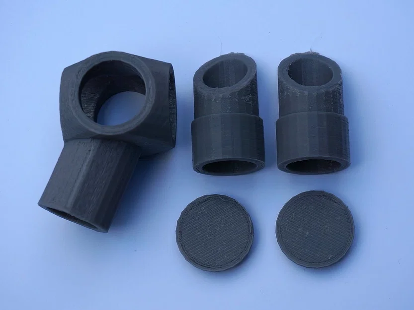 Co 3 ngã 22.5° & 45° reconfigurable cho ống PVC 1/2" (UPDATE 2015-07-03) - Image 6