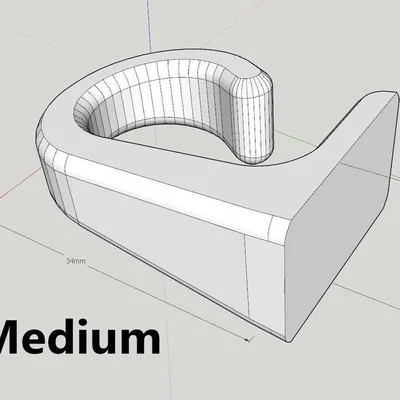 Móc Treo Dây/Đồ Dùng - Gắn Tường hoặc Gắn Dưới Bàn