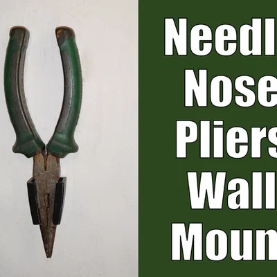 Giá treo tường kềm mũi nhọn (Needle Nose/Long Nose) - Không cần supports
