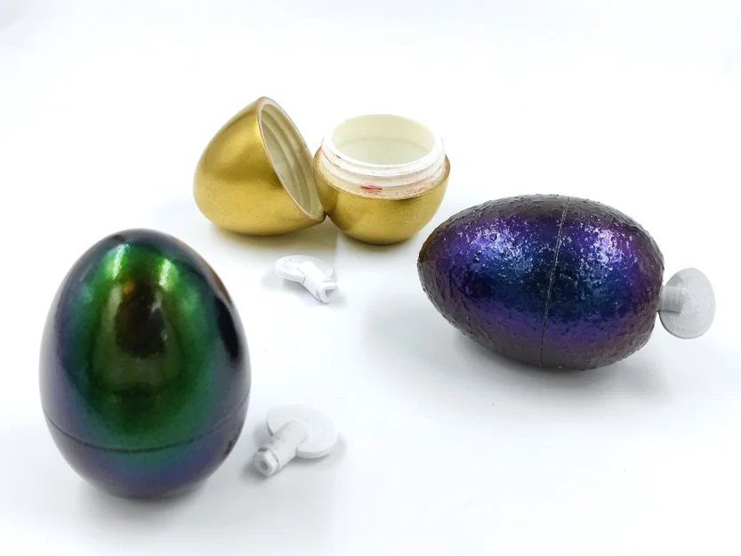 Trứng có khóa kèm chìa – Tuyệt cho săn trứng Easter & geocaching! - Image 4