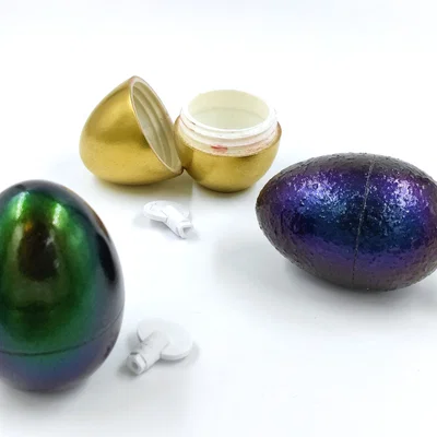 Trứng có khóa kèm chìa – Tuyệt cho săn trứng Easter & geocaching!