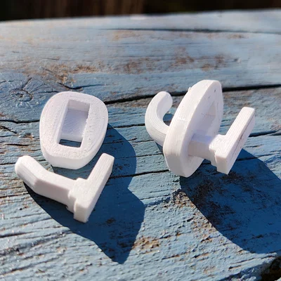 Móc Treo Mini 2 Phần Siêu Chắc (Super Strong 2-Part Mini Hook)