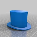 Mũ Top Hat Mini Cho Búp Bê & Thú Nhồi Bông — In Giữa, Không Cần Supports - Thumbnail 3