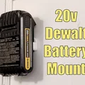 Giá treo tường/giữ pin Dewalt 20V – 20 Volt Lithium Ion - Thumbnail 1