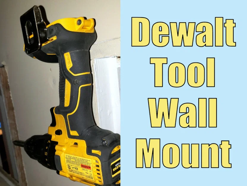 Giá treo tường máy khoan Dewalt 20V & dụng cụ Dewalt 20 Volt khác - Image 1