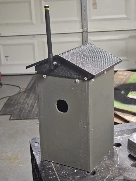 Nút Meshtastic dạng birdhouse (Meshtastic birdhouse node) - Image 9