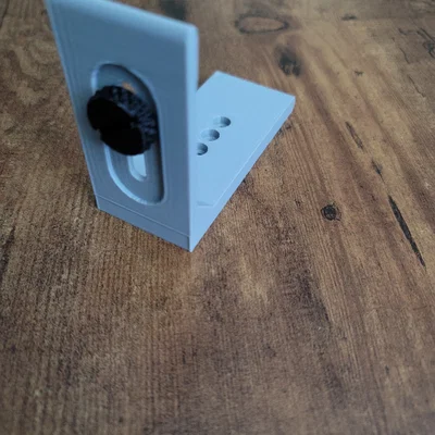 Giá đỡ L-Arm gắn webcam dùng ốc 1/4 inch in 3D