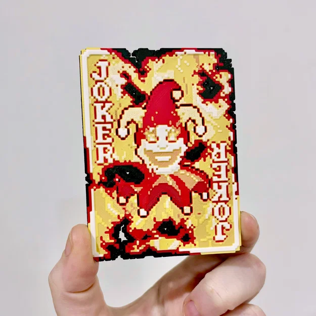 Balatro Joker - Burnt Joker - Hueforge - Image 1