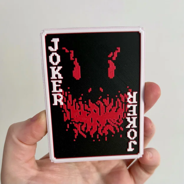 Balatro Joker - Scary Face - Hueforge (Fanart) - Image 1