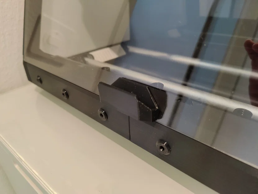 Tay nắm cửa DryBox phong cách Prusa Enclosure 3D - Image 1