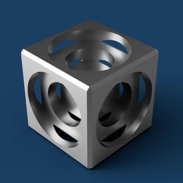 Infinity Cube (Khối Vô Cực) - File 3D STL - Image 1
