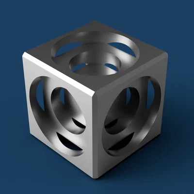 Infinity Cube (Khối Vô Cực) - File 3D STL