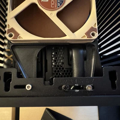 Giá đỡ quạt 92mm cho nóc thùng máy Fractal Terra (3D Print)