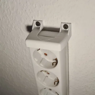 Giá Treo Tường Cho Power Strip (Mehrfachsteckdose Wandhalterung)